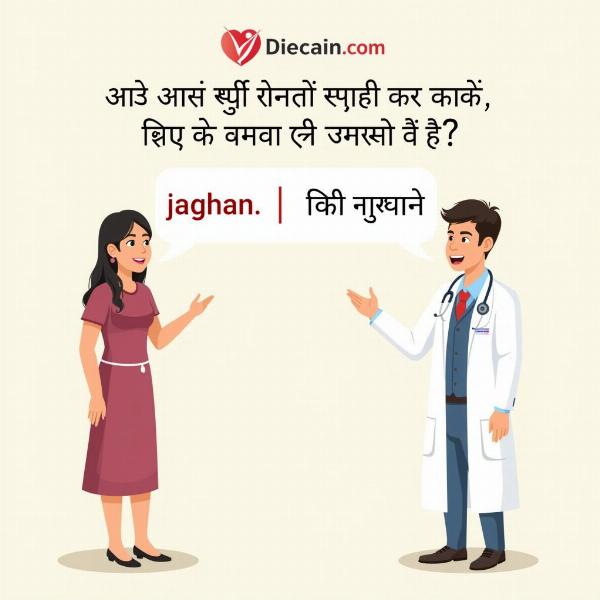 Talking to a Doctor in Hindi