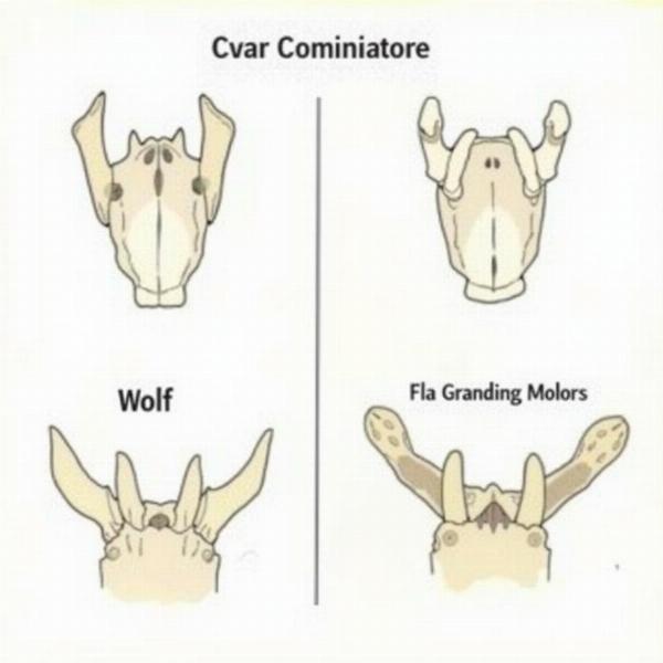 Different Teeth Types for Different Diets