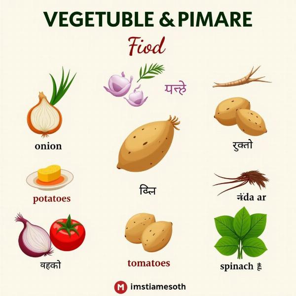 These are vegetables in Hindi