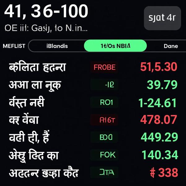 Detailed Ticker Information with Hindi Explanation