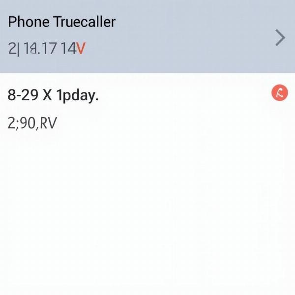 Truecaller Spam Report Screenshot