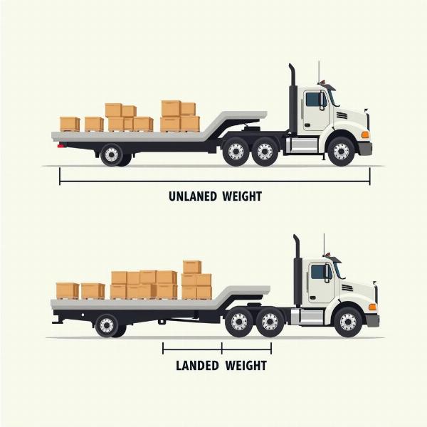 Unladen vs. Laden Weight Comparison