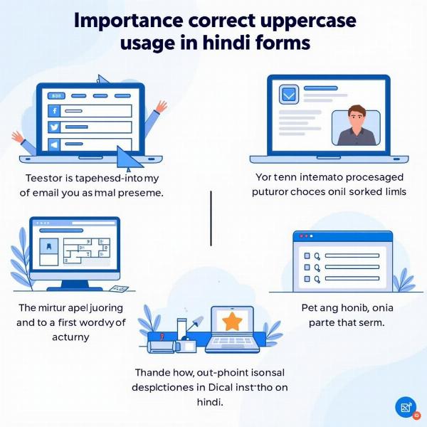 Uppercase in Digital Communication in Hindi