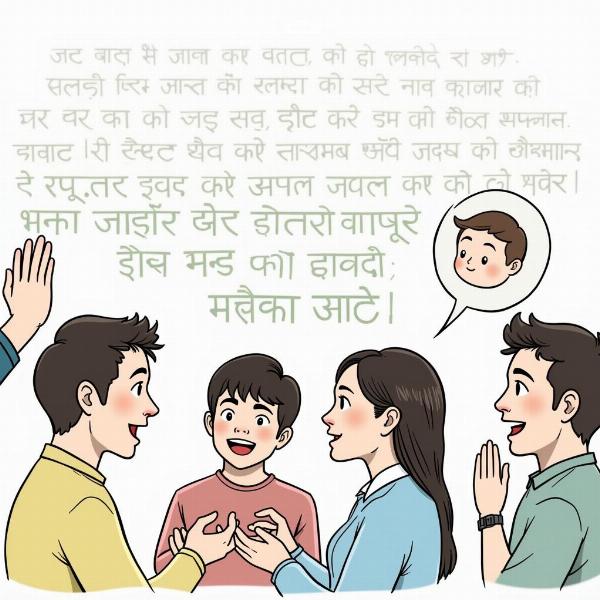 Verbal and Non-Verbal Communication in Hindi