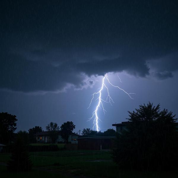 Violent Storm in India