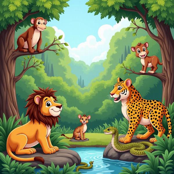 Wild Animals in Hindi and English