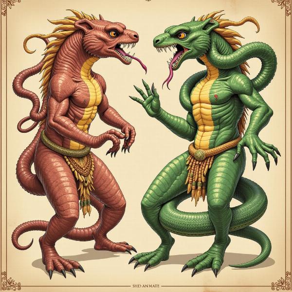 Basilisk and Indian Mythology