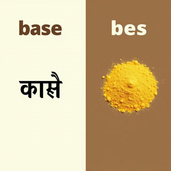 Bes vs. Besan