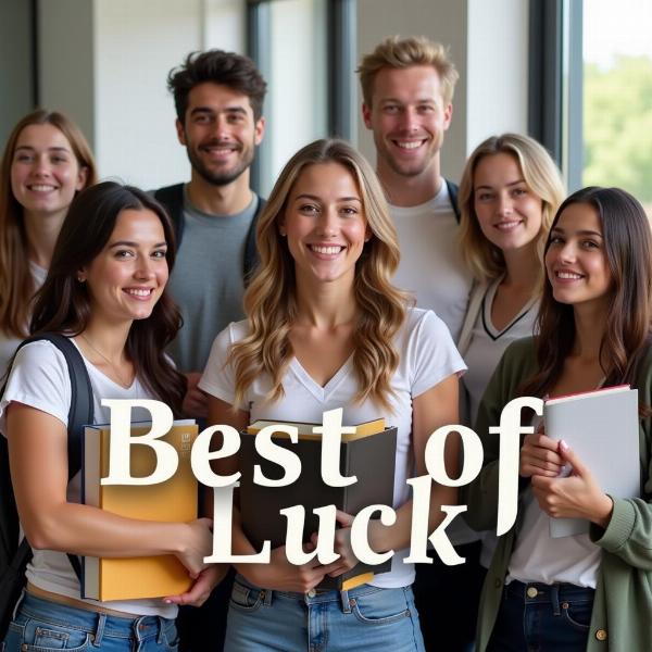 Best of Luck All of You Meaning in Hindi