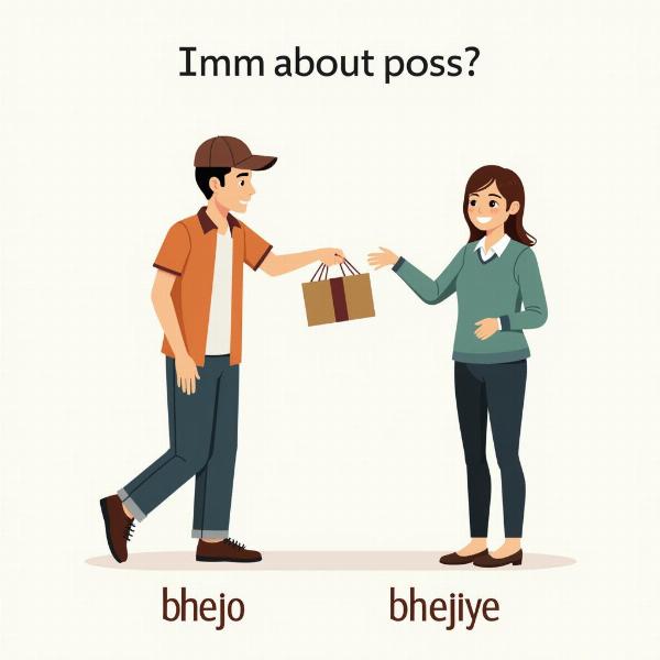 Understanding the Imperative Form of "Bhej"