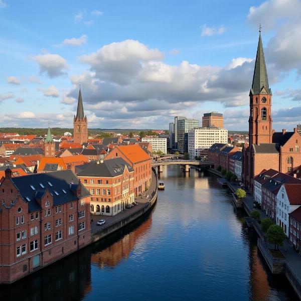 Bremen Cityscape Overview