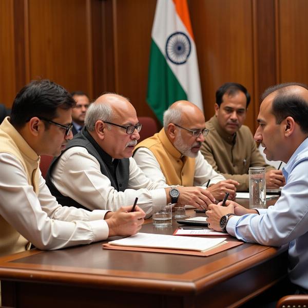 Cabinet Ministers Meeting in India