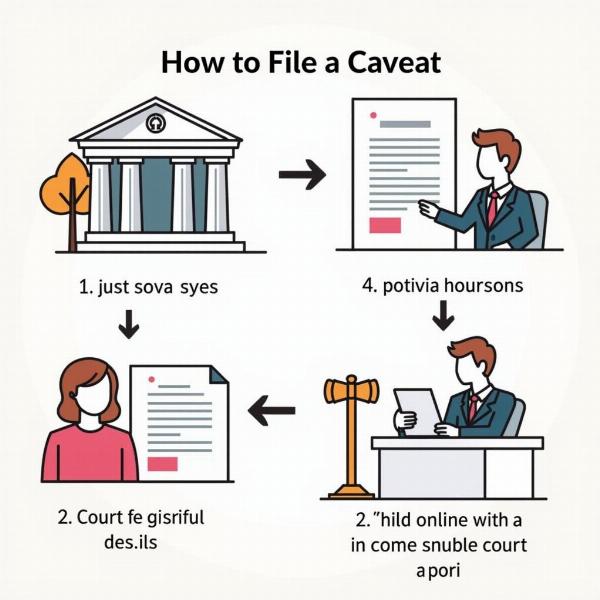 Caveat Application Process