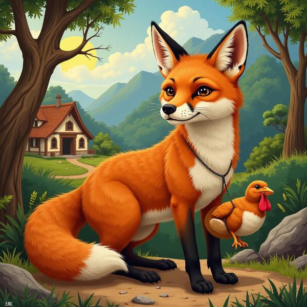 Cunning Fox in Indian Folklore