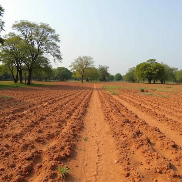 Coarse Soil in Indian Landscape