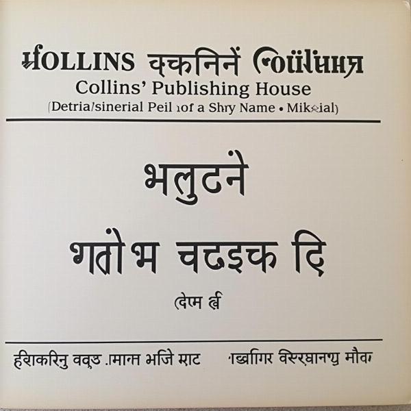 Collins in Hindi Meaning