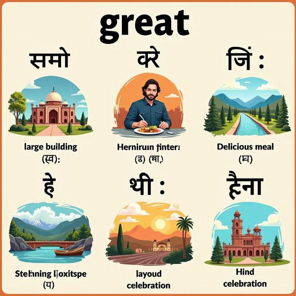 Contextual Usage of "Great" in Hindi