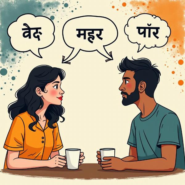 Misinterpretation of contorted meanings in Hindi