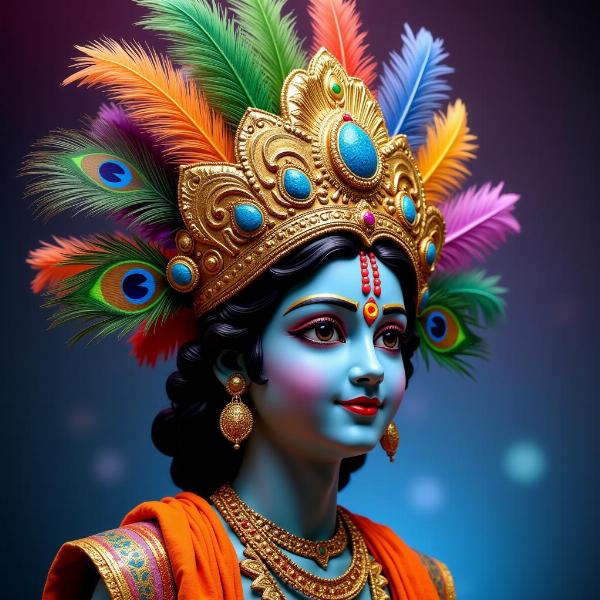 Crown in Indian Mythology: Krishna's Mukut