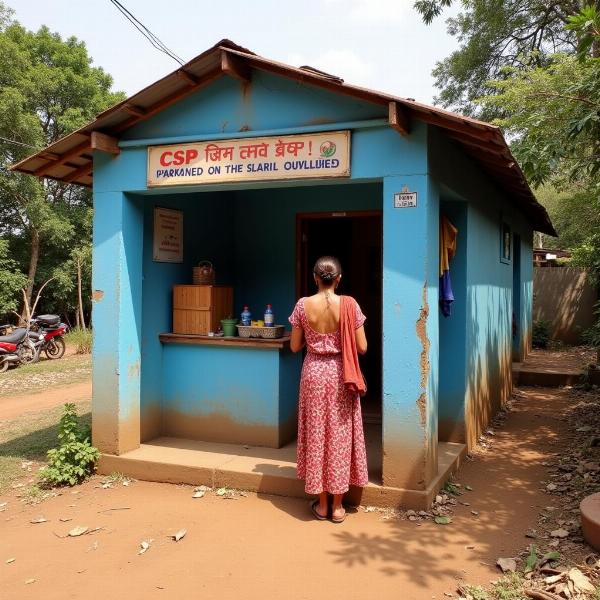 CSP Outlet in Rural India