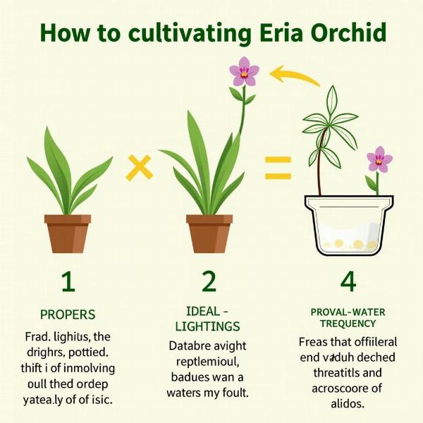 Cultivating Eria Orchids