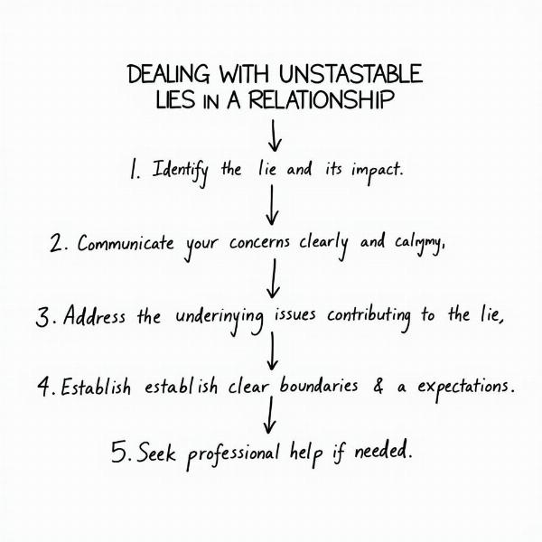 Strategies for Dealing with Unstable Lies in Relationships