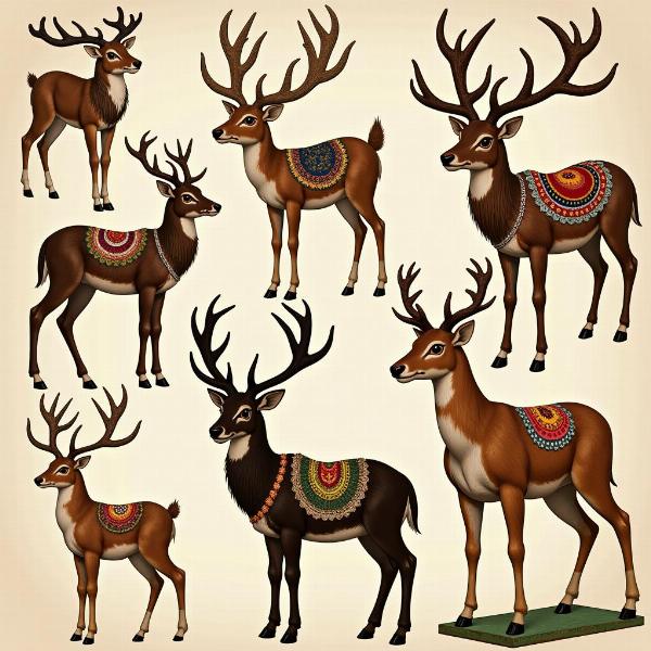 Deer in Indian Art