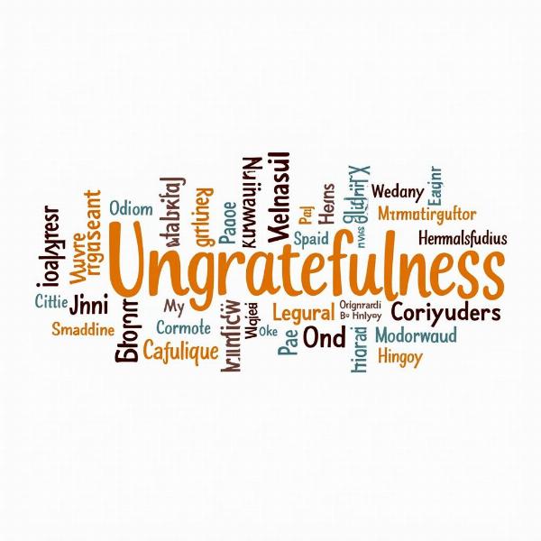 Describing Ungratefulness in Hindi