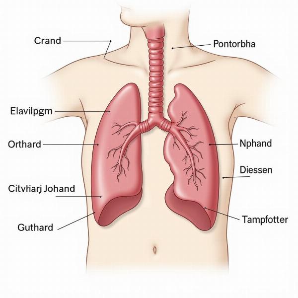 Diaphragm Medical Diagram in Hindi