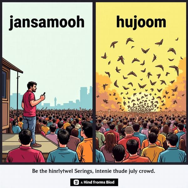 Different Hindi Words for Crowd