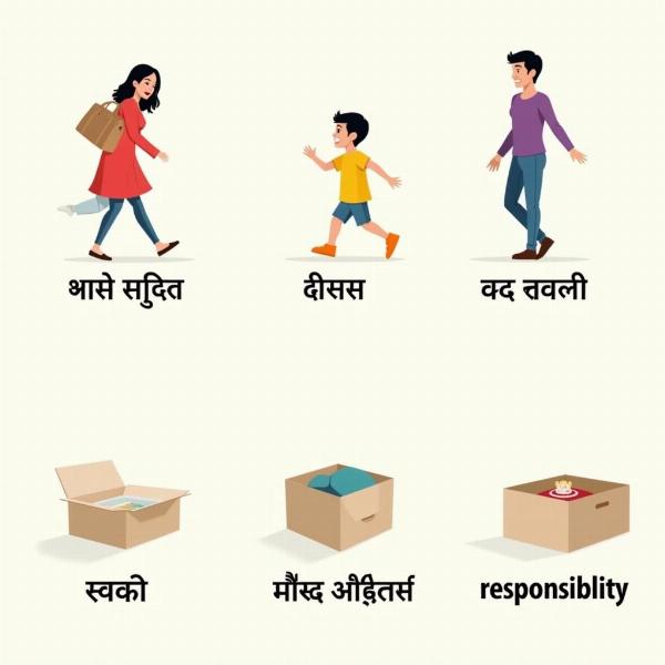 Different Meanings of Carry in Hindi