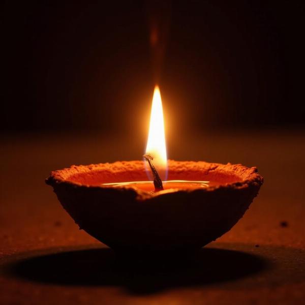 Diwali Diya Representing Light