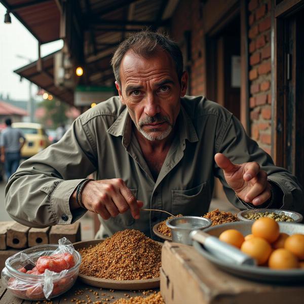 Dodgy Street Vendor