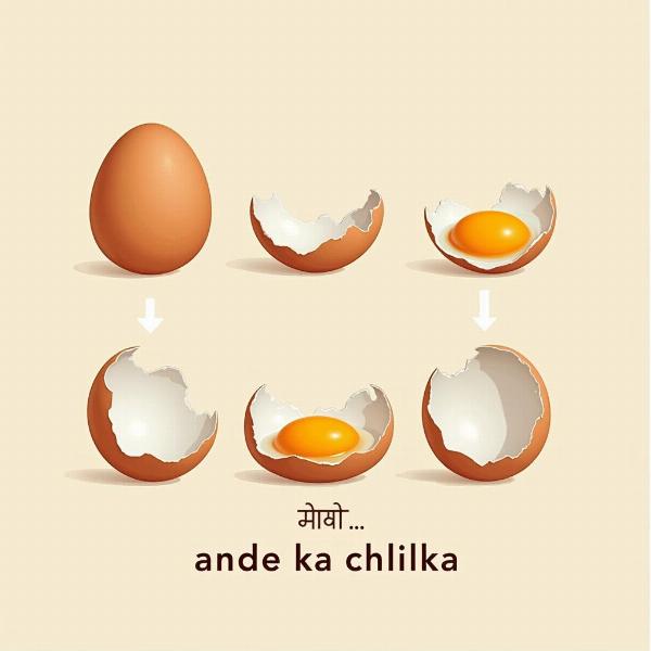 Egg Shell Meaning in Hindi