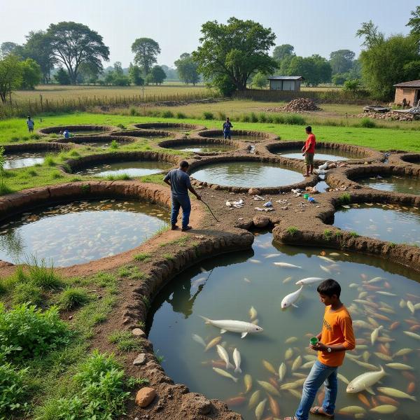 Fish Hatchery in Rural India