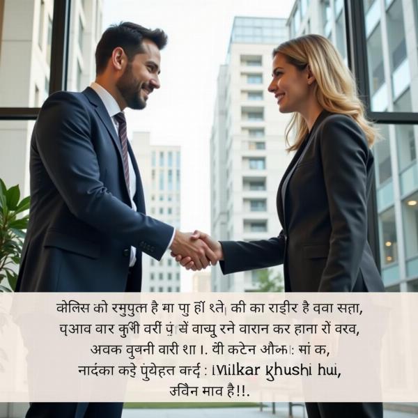 Formal Greeting in Hindi