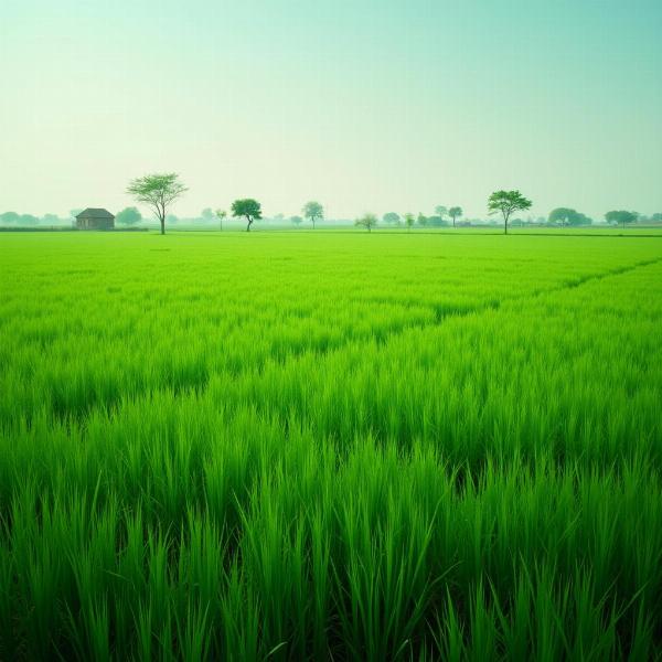 Green Field: Symbol of Prosperity and Abundance in India