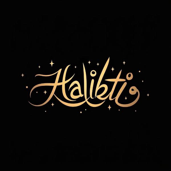 Habibti in Arabic Calligraphy