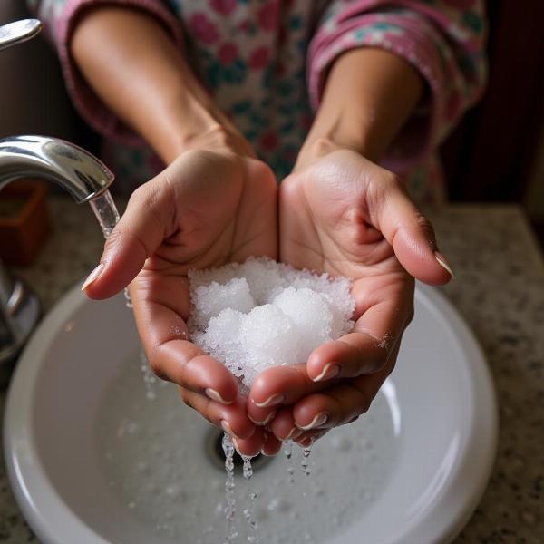 Handwashing with Soap in India