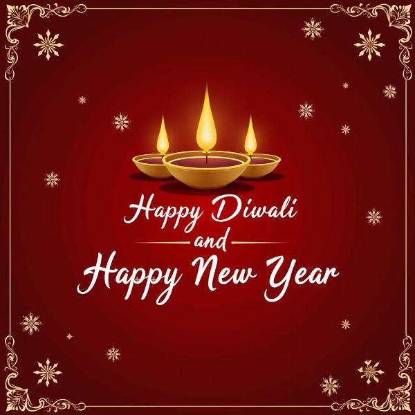 Happy Diwali and Happy New Year Greetings