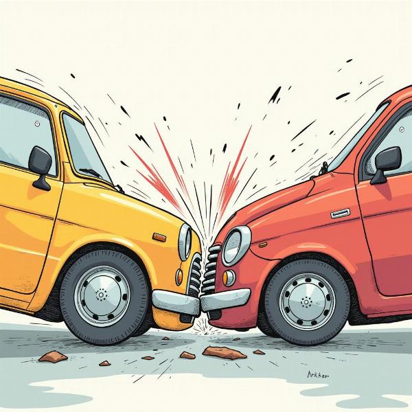 Car Accident - Hindi Meaning of Collision