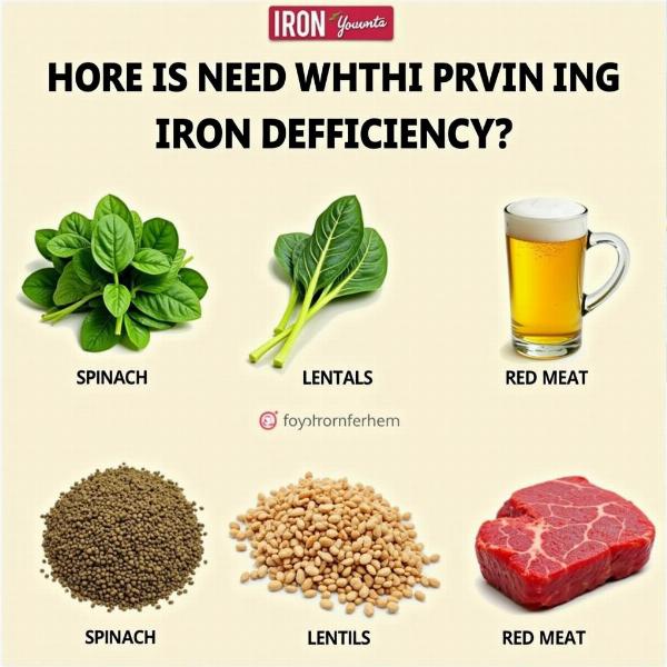 Hindi Meaning of Iron Deficiency