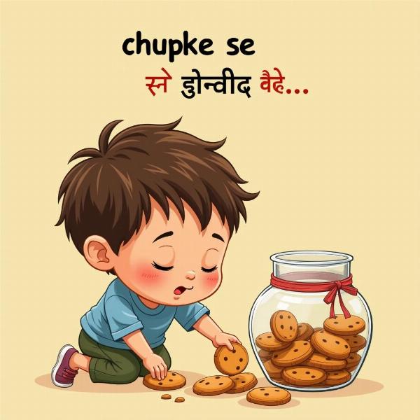 Hindi Meaning of Sneak - Chupke Se