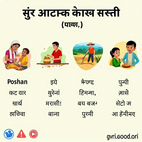 Meaning of Sustenance in Hindi