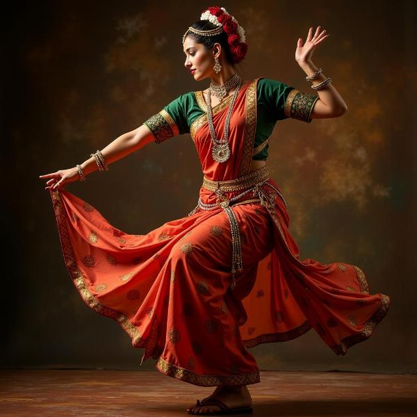 Interweaving Movements in Indian Classical Dance