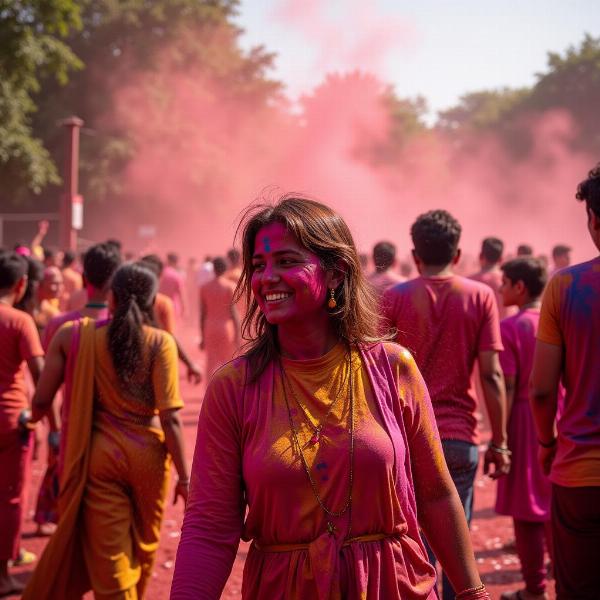 Celebrating Holi with Playful Tomfoolery