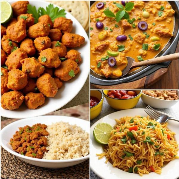 Indian Mock Meat Dishes