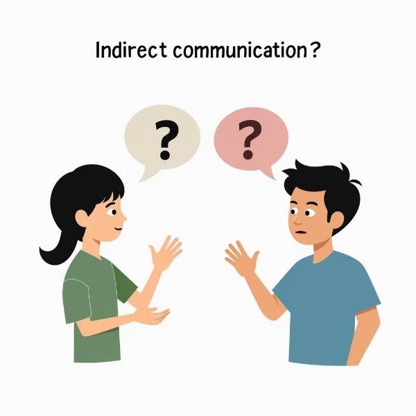 Indirect Communication in Hindi