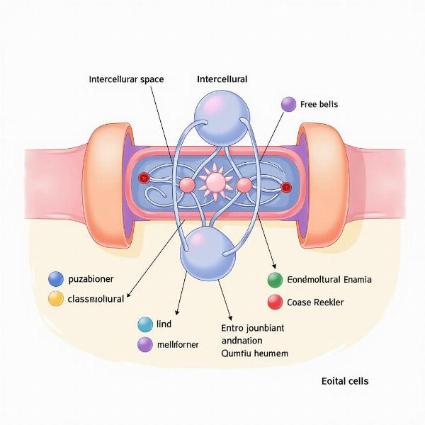 Diagram of Intercellular Space