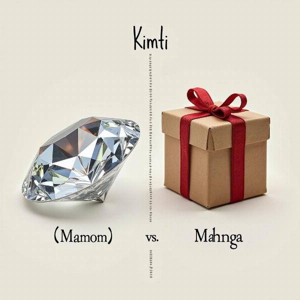 Kimti vs. Mahnga: Diamond vs. Gift